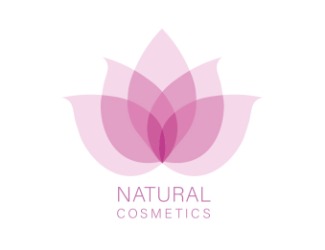 Projekt graficzny logo dla firmy online natural cosmetics